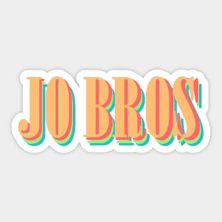 Retro Bros Sticker